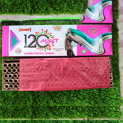 120 SHOT (MULTICOLOUR S WITH CRACKLING)