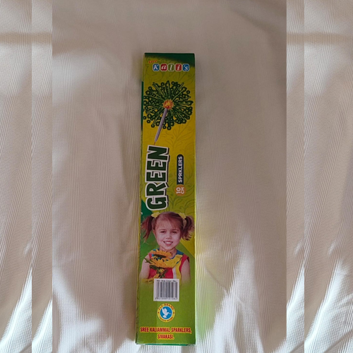 10CM GREEN SPARKLERS