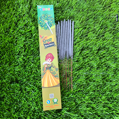15CM GREEN SPARKLERS