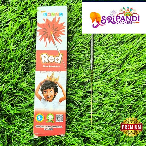 7CM RED SPARKLERS