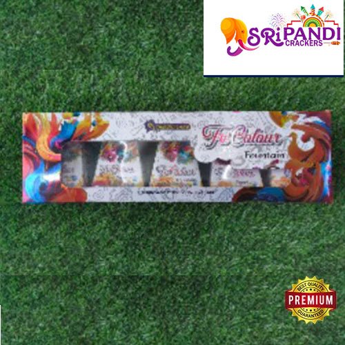 MEGA TRI COLOUR (5 PCS) RED & GREEN WITH CRACKLING